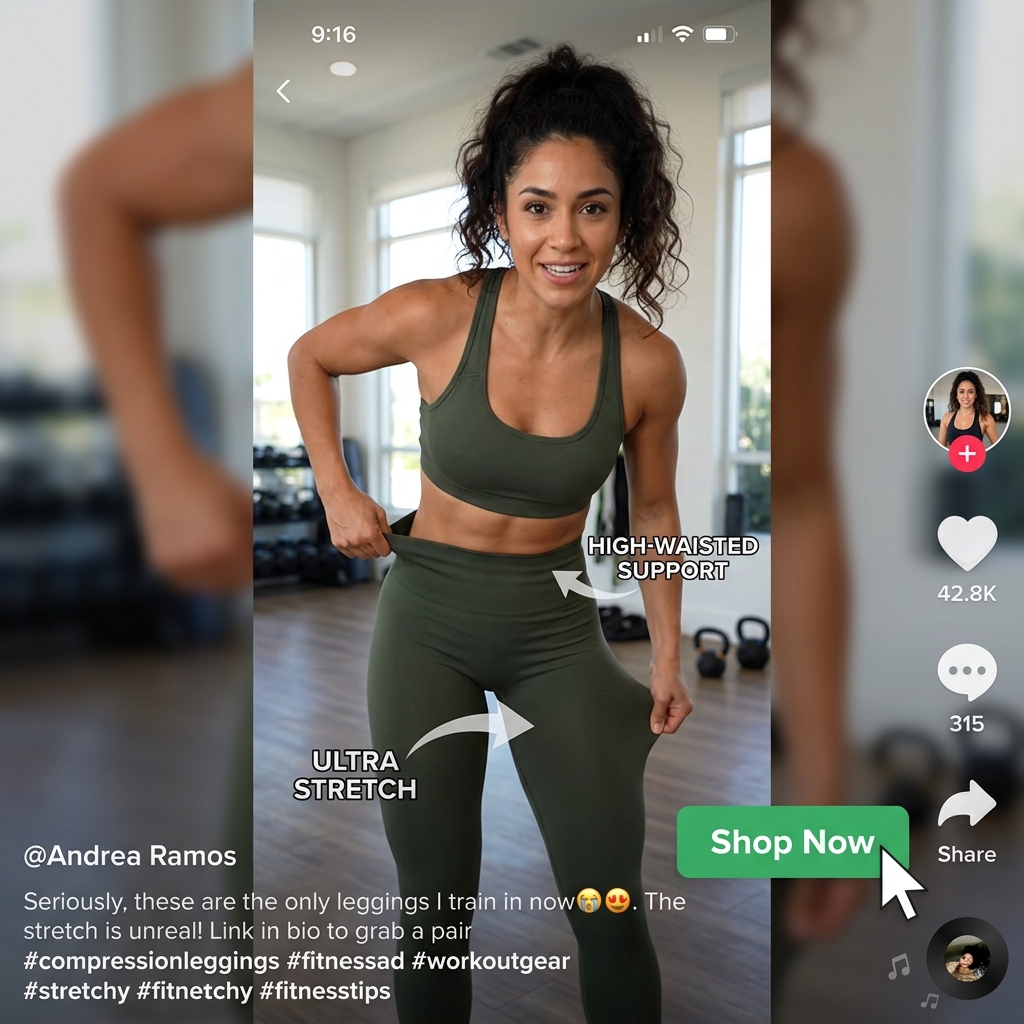 Activewear Apparel Ad