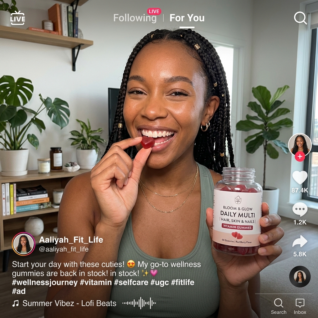 Supplements Gummies Ad